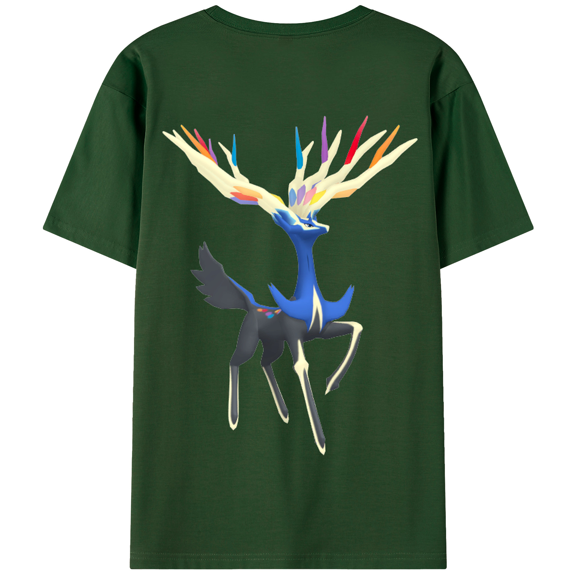（画像用） ポケットモンスター Pokémon 綿100％半袖Tシャツ（背面プリント）
